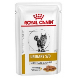 ROYAL CANIN URINARY S/O MODERATE CALORIE SASZETKA 85G x 12 SZTUK